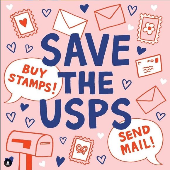 girlfriend collective Tops - SAVE THE US POST OFFICE
